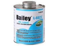 Клей для труб ПВХ Bailey L-6023 946 мл, прозорий