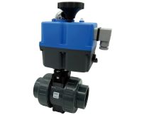 Кран кульовий з електроприводом Effast d110 мм PTFE/EPDM BDREBK1YA1100