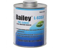 Клей для труб ПВХ Bailey L-6353 118 мл, синій