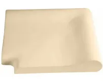 Кутовий копінговий камінь Aquazone зовнішній, 320x400x50-25 мм (бежевий)