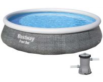 Надувний басейн Bestway 57376 (396x84 см) з картриджним фільтром