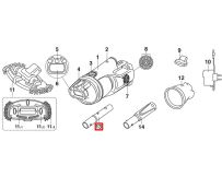 Ручка конектор для пилососа Kokido Telsa EV30