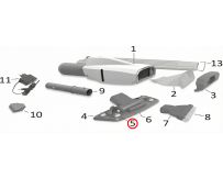 Набір із 4 коліс Kokido для пилососа Telsa EV15CBX/EU