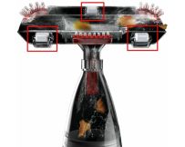 Набір коліс Kokido для пилососа Voltera 35 EV35CBX/EU (3 шт.)