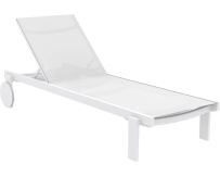 Шезлонг Aquajoy Casablanca, білий