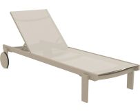 Шезлонг Aquajoy Casablanca, сіро-коричневий