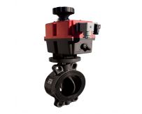 Дисковий затвор з електроприводом Effast ProFlow "Serie H" FDREPFHY