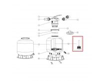 Дюзова коробка 89011604 в комплекті з трубою для Emaux P450