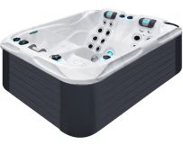 СПА-басейн Passion Spas Soulmate (213х165х84 см), Сріблясто-білий