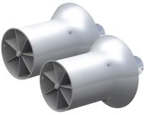 Турбінна система Hydrostar BGA 550 Double (160–550 м3/год, 230 В, вбудована)