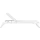 Шезлонг Aquajoy Tropic, білий