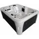 СПА-басейн Aquajoy Miami (230х170х92 см), Сріблясто-білий мармур