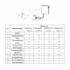 Ультрафіолетова установка Aquaviva AVUF90T HDPE, до 115 м3, DN125 1.3 КВт (4 шт. / 320 Вт)