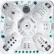 СПА-басейн Passion Spas Excite Mighty Wave (224x224x91 см), Сріблясто-білий