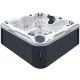 СПА-басейн Passion Spas Solace (213х213х91 см), Сріблясто-білий