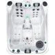 СПА-басейн Passion Spas Soulmate (213х165х84 см), Сріблясто-білий