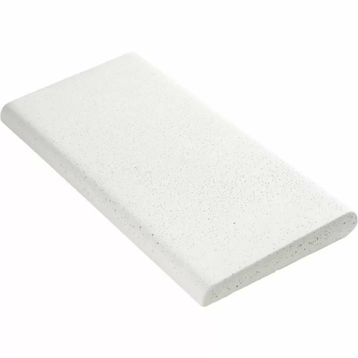 Копінговий камінь Aquazone Tuff 250x500x50-25 мм, білий (пористий)